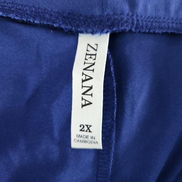 Zenana Flowy Stretchy Pull On Pants with pockets. Size 2X. New without tags. - Picture 8 of 8